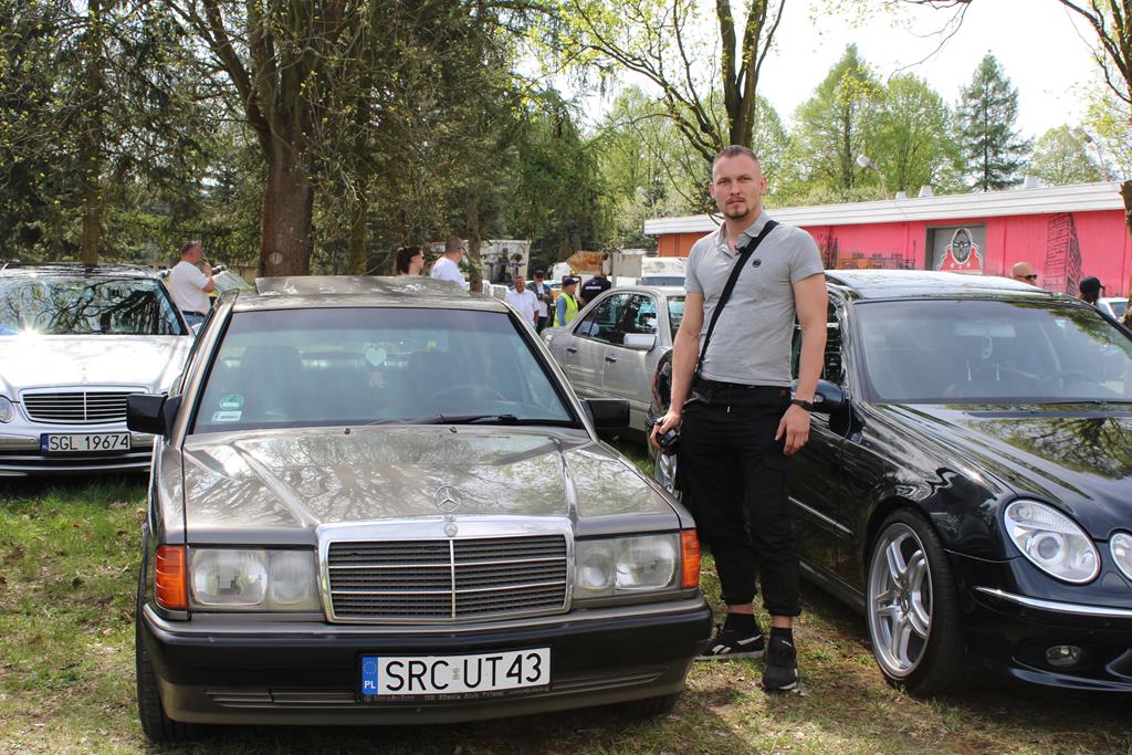Zlot samochodów Mercedes-Benz w Rybniku 2025